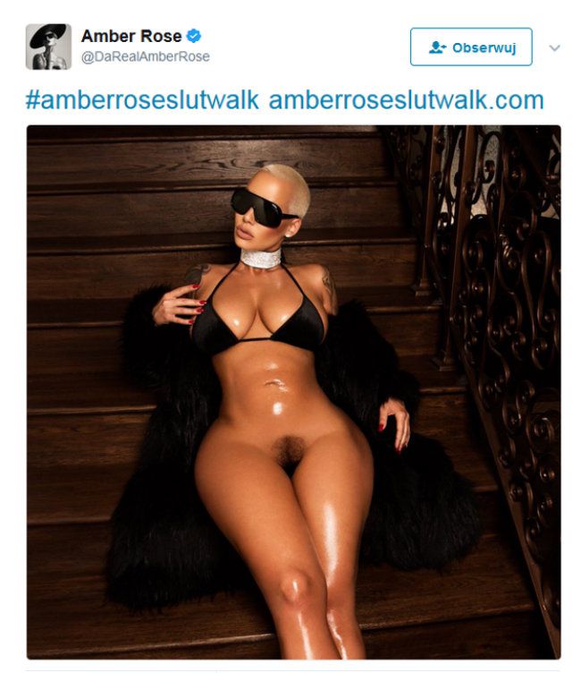 Amber Rose opublikowała zdjęcie swojej waginy! 