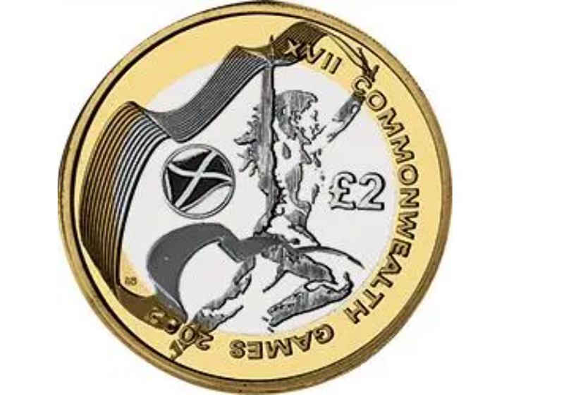 moneta z Commonwealth Games Scotland
